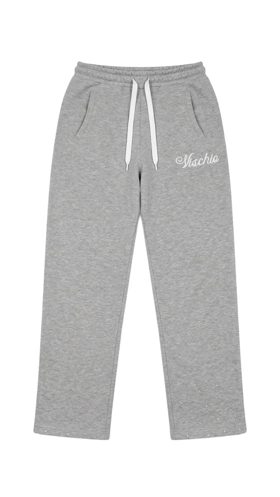 OPEN LEG JOGGER GREY
